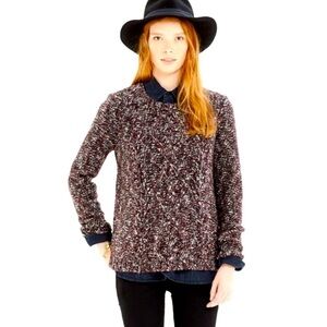 Madewell Marled Firelight Women’s Knit Sweater Size Small Wool Blend